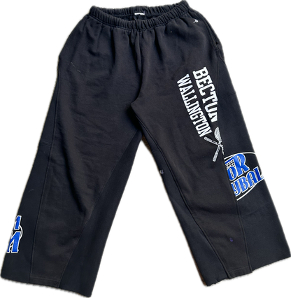 Homecoming sweatpants [Blk/Blu]