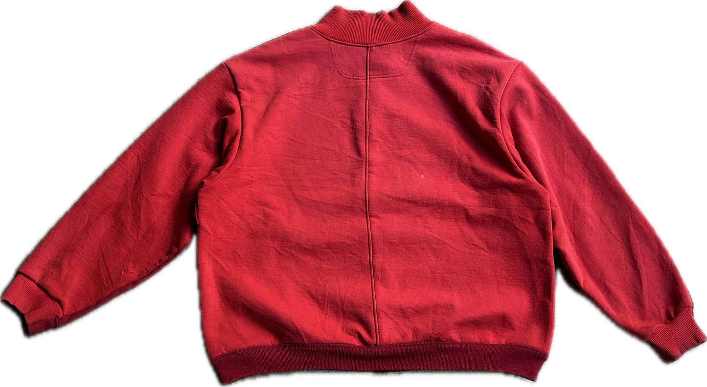 Semester quarter zip pullover [RED]